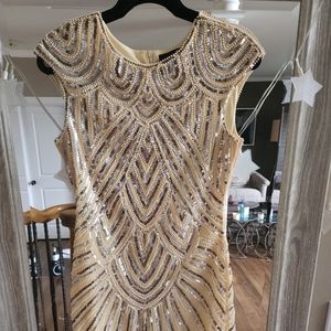 Short Beaded Dress